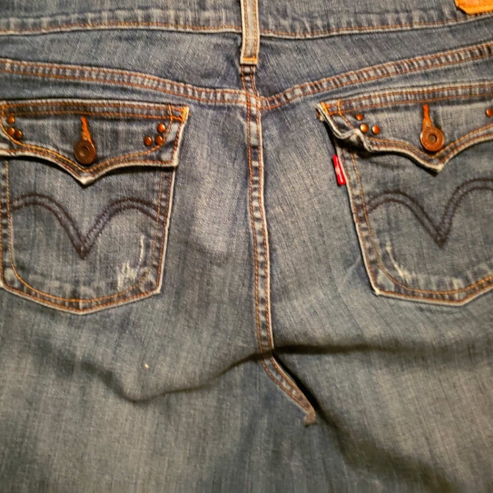 Women's Levi jeans 515 Bootcut size 14 Long